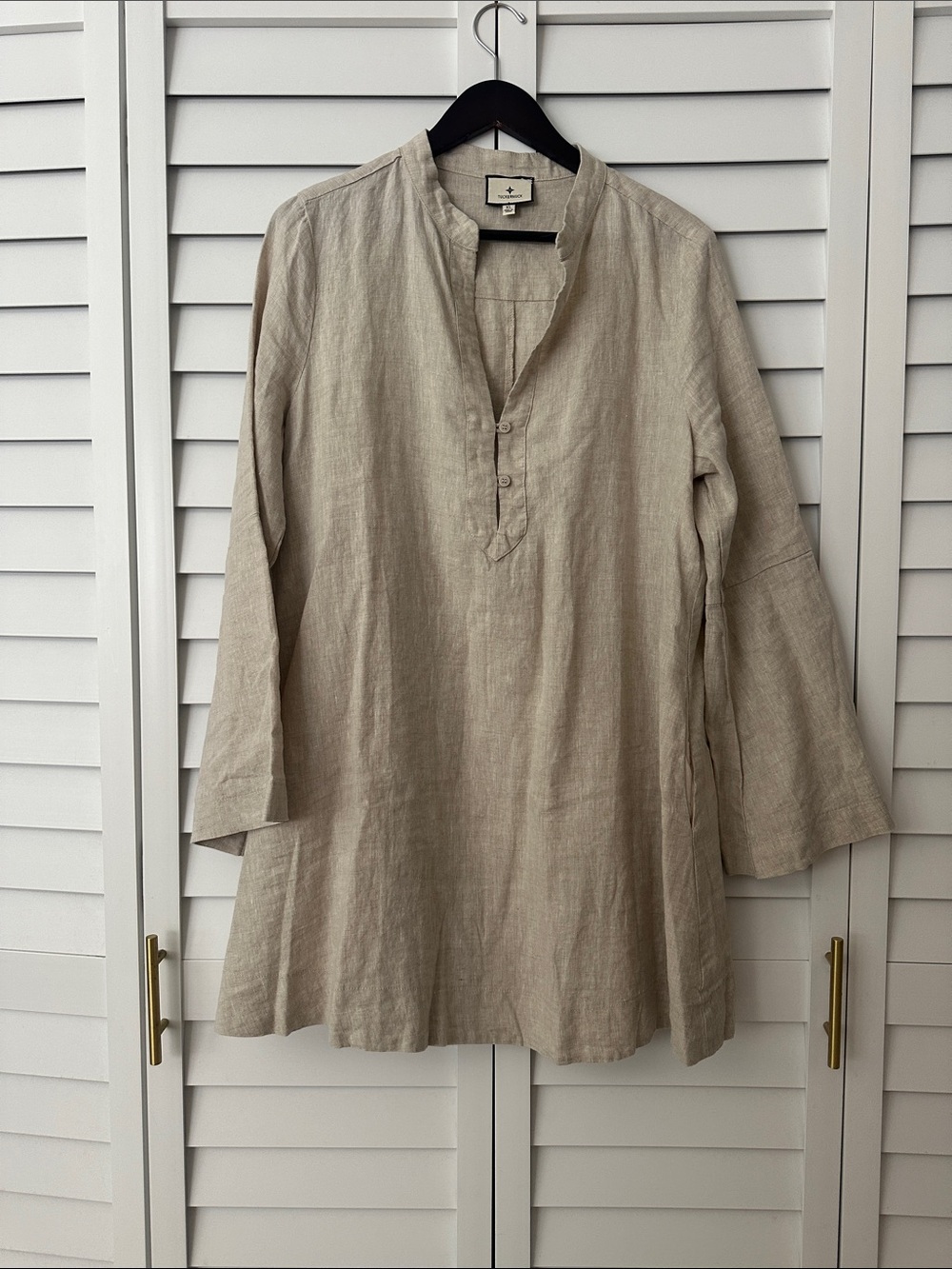 Tuckernuck Natural Linen Tatum Dress NWOT - XL